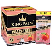 King Palm - Peach Tree 2 Pack