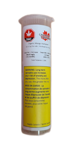 Canadian Cannabis - Organic Mango Hashplant 10 x 0.5g Pre-Rolls