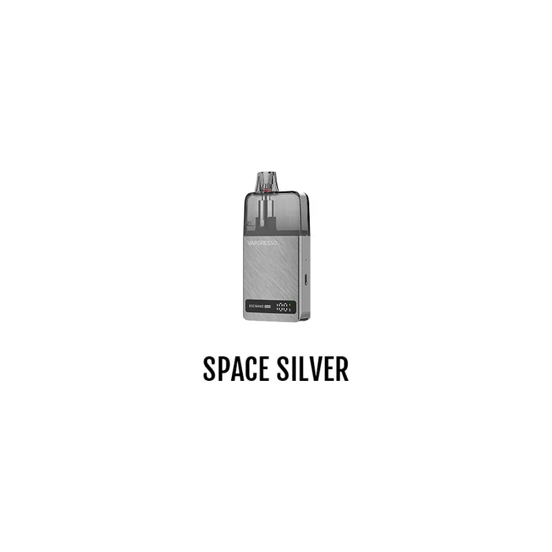VAPORESSO - Eco Nano Plus Pod Kit (CRC) - Space Silver Main Image