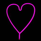 LED Neon Decoration Signs - Heart