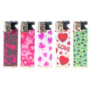 Soul Lighter - Disposable Heart Print Lighter
