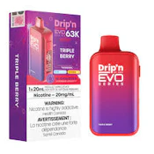 Drip'n Evo Triple Berry 63k Puffs Disposable Vape