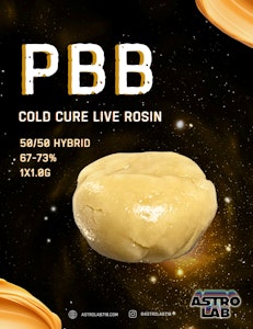 Astrolab - PBB Cold Cured 1g Live Rosin by Astrolab