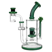 Pulsar  St. Patricks Day Special Dab Rig Set with Dabber  8 inch
