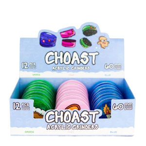 Smoke Arsenal - Choast Acrylic Grinder 60mm 3pc