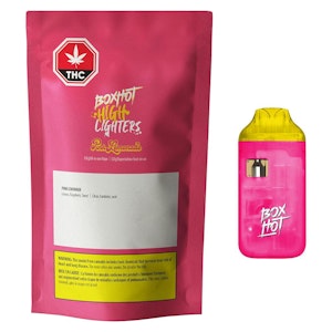 BoxHot - BoxHot | Highlighters Pink Lemonade | Sativa 1g AiO Disposable Vape