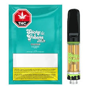 Sticky Greens - Baja Breeze Liquid Diamonds 510 - Sativa - 1g