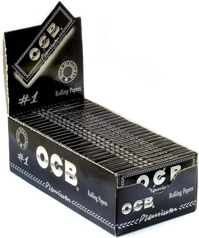 OCB - OCB | Black Single Wide Rolling Papers | Main Image