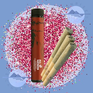 All Nations - GLITTER BOMB - ALL NATIONS - 3X0.5G