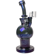 Red Eye Tek Metallic Terminator Finish Volt Dab Rig 8"- Deep Purple
