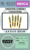 SUPER TOAST - 5PK TWISTED CHERRY TOASTERS INFUSED PRS