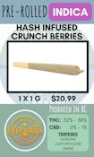 SWEETGRASS - 1PK ORGANIC CRUNCH BERRIES HASH INFUSED PR