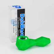 Dabware Silicone Pipe Platinum Classic Style Green