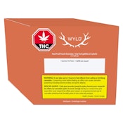 Wyld Real Fruit Peach HYBRID Gummies 3:1 CBD:THC 10x1 Pack Soft Chews