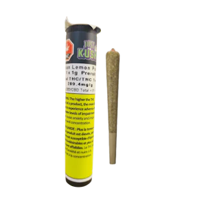 JustKush - DURBAN LEMON POISON PRE-ROLL - 1X1G