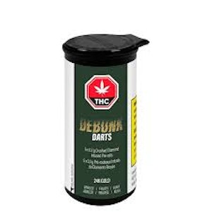 Debunk - 24K Gold 5 x 0.5g Diamond Infused Pre-Rolls