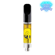 Mandarine Sunset Liquid Diamonds Vape Cartridge | 1g | Solid Gold Remix