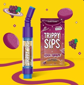 Trippy Sips - Trippy Sips Kool Grape Liquid Diamond 0.95g Prefilled Vape Cartridge