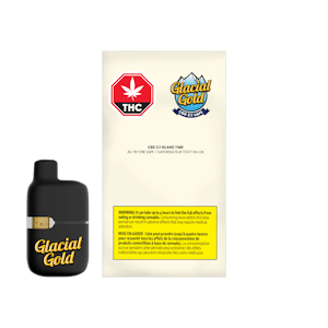 Glacial Gold - CBD 3:1 Island Time AIO - 1g