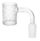 Pulsar Cellular Mosaic Etched Quartz Banger 14mm M