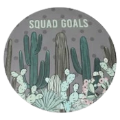 8" - Silicone Dab Squad Goals Cacti