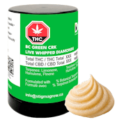 BC Green CRK 1.2g Live Whipped Diamonds by Dab Bods