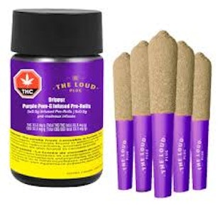 The Loud Plug - DRIPPYZ PURPLE POM-G INFUSED PRE-ROLLS