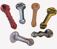 Hand Glass Pipe | 4 Inch