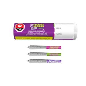 BOXHOT Diamond Doobies - BoxHot Diamond Doobies Trifecta Infused Pre-Rolls - 3 X 0.5g
