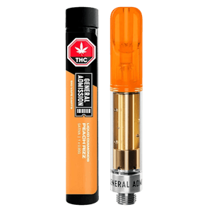 General Admission - Peach Rizz 0.95g Liquid Diamond Vape Cartridge by General Admission