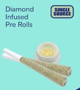 Terra Labs - Frosted Oranges Diamond Infused Pre-Roll - 1x1g