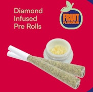 Terra Labs - Strawberry Tsunami Diamond Infused Pre Roll - 1 x 1g