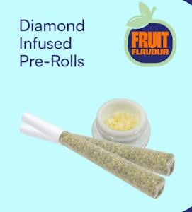 Terra Labs - Terra Labs - Blueberry Avalanche Diamond Infused Pre Roll - 1 x 1g