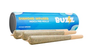 Buzz Cannabis - Diamond Infused Pre-Rolls 3 x 0.5g