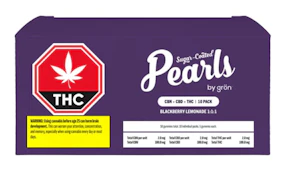 Pearls Blackberry Lemonade (10 Pack) CBD:CBN:THC Gummies