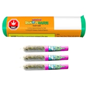 Diamond Handz - Peachy Queen Diamond Infused Pre-Rolls | 3x0.45g