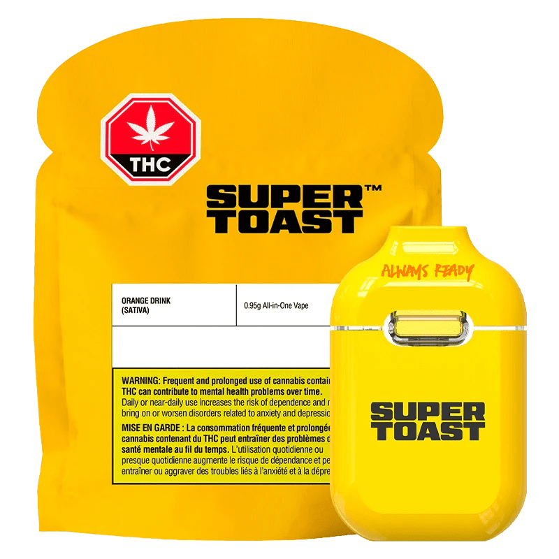 Super Toast Orange Drink 0.95g Disposable Vape