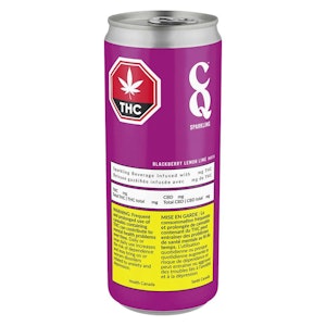 molecule Inc - CQ sparkling Blackberry Lemon Lime 355ml