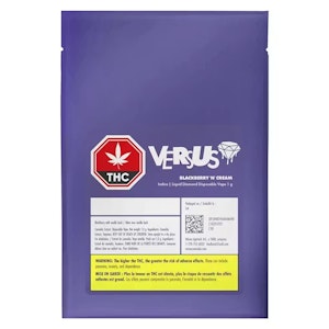 Valens Agritech LTD. - Versus Blackberry N' Cream Liquid Diamond 1g Disposable Vape