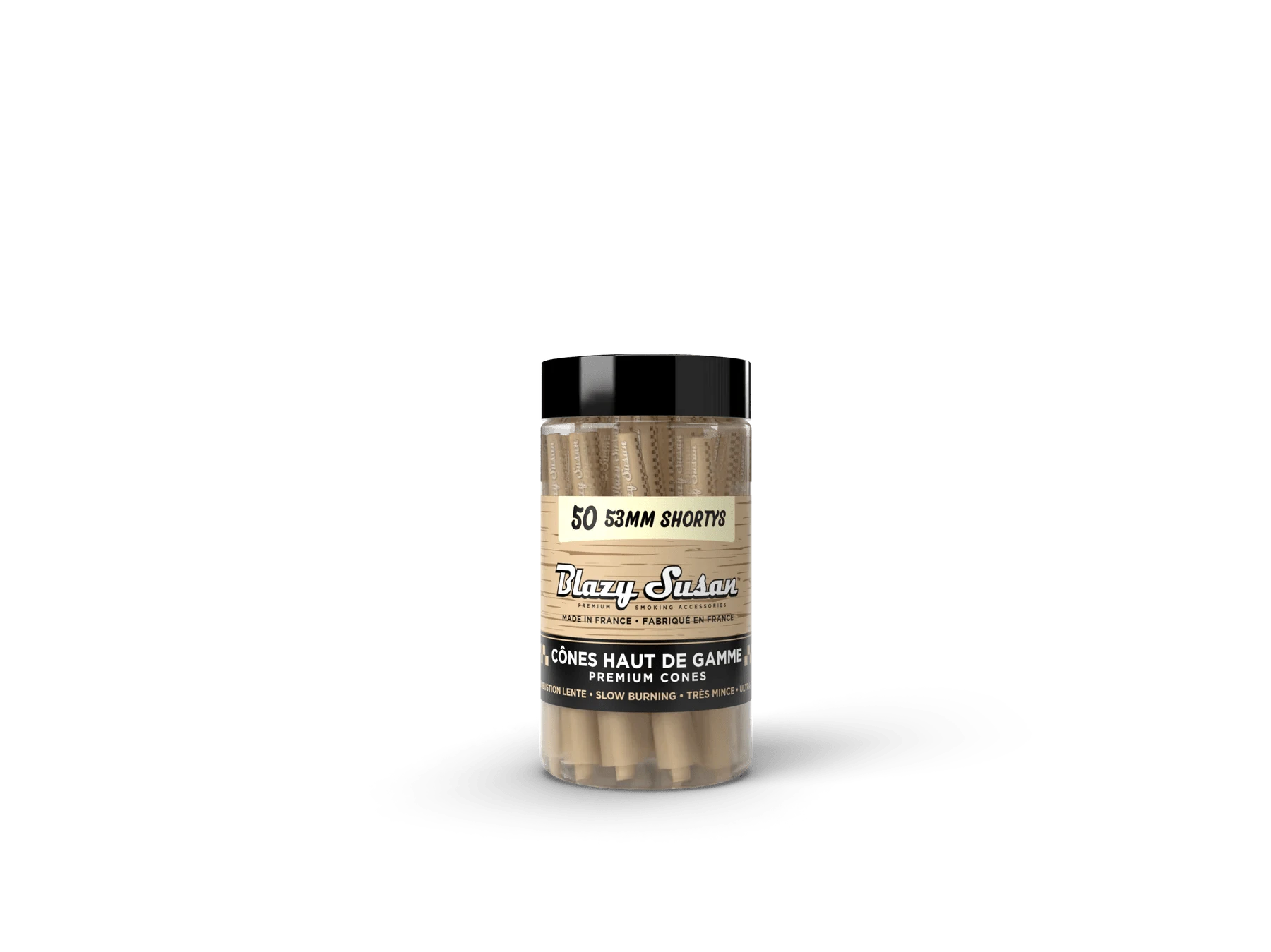 Blazy Susan - Blazy Susan | Unbleached Shorty Cones | 50 pk Main Image