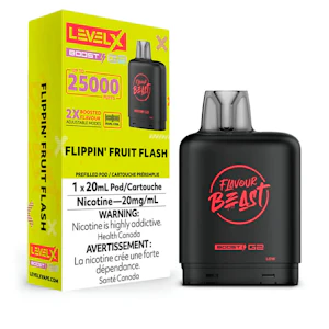 Level X Boost G2 Pod - Flippin' Fruit Flash - 25K Puffs - 20mg/mL