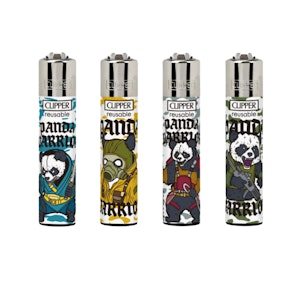 Clipper - Clipper Classic - Panda Warriors Lighters