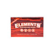 Elements - Red Single-Wide Rolling Papers - 100 Leaves