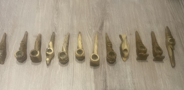 Lignum Vitae - Lignum Vitae (wood) Pipe - Hand crafted