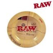 Raw 5.5" Round Metal Ashtray original