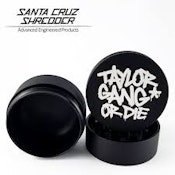 Santa Cruz Shredder - 3pc Grinder - Black