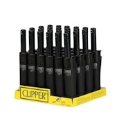 Clipper Mini Tube - Black Matte Lighters