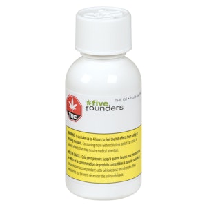 Five Founders - Five Founders - THC Oil - Indica - 30ml