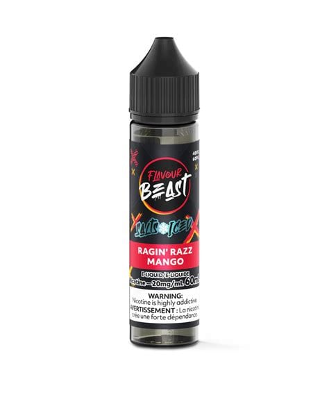 Flavour Beast 60ml - Ragin Razz Mango 20mg