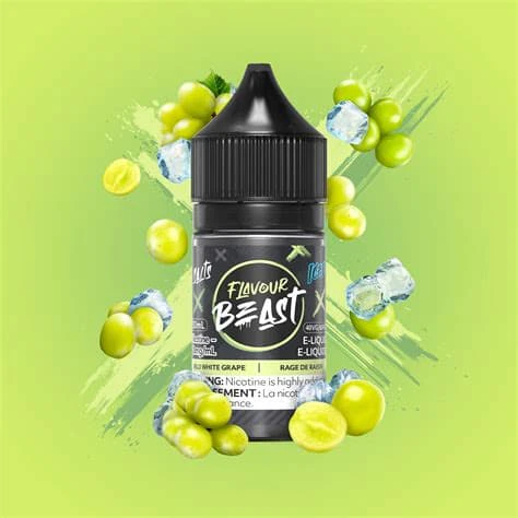 Pacific Smoke International - Flavour Beast Salts - Wild White Grape Iced Main Image